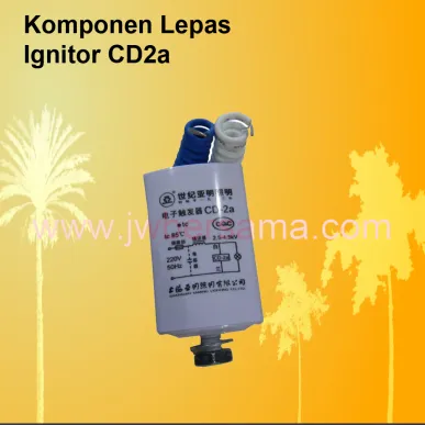 Ignitor Untuk Lampu HPS70 Watt  ignitor cd 2a  back jw