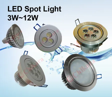 Lampu Spot LED  LED Spot Light 3 Watt  12 Watt led spot light