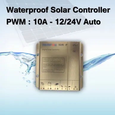 Solar Charge Controller Waterproof PWM 10A sdn p 10a blur
